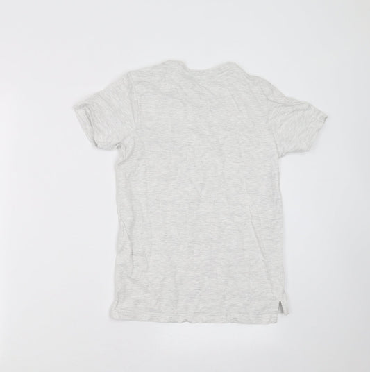 George Boys Grey   Basic T-Shirt Size 9-10 Years  - Venice Beach