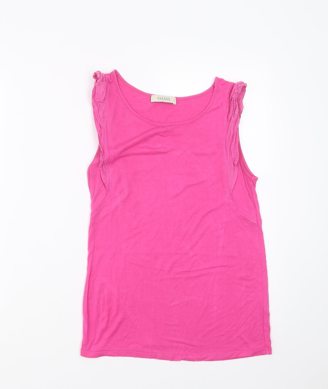 Oasis Womens Pink   Basic T-Shirt Size S