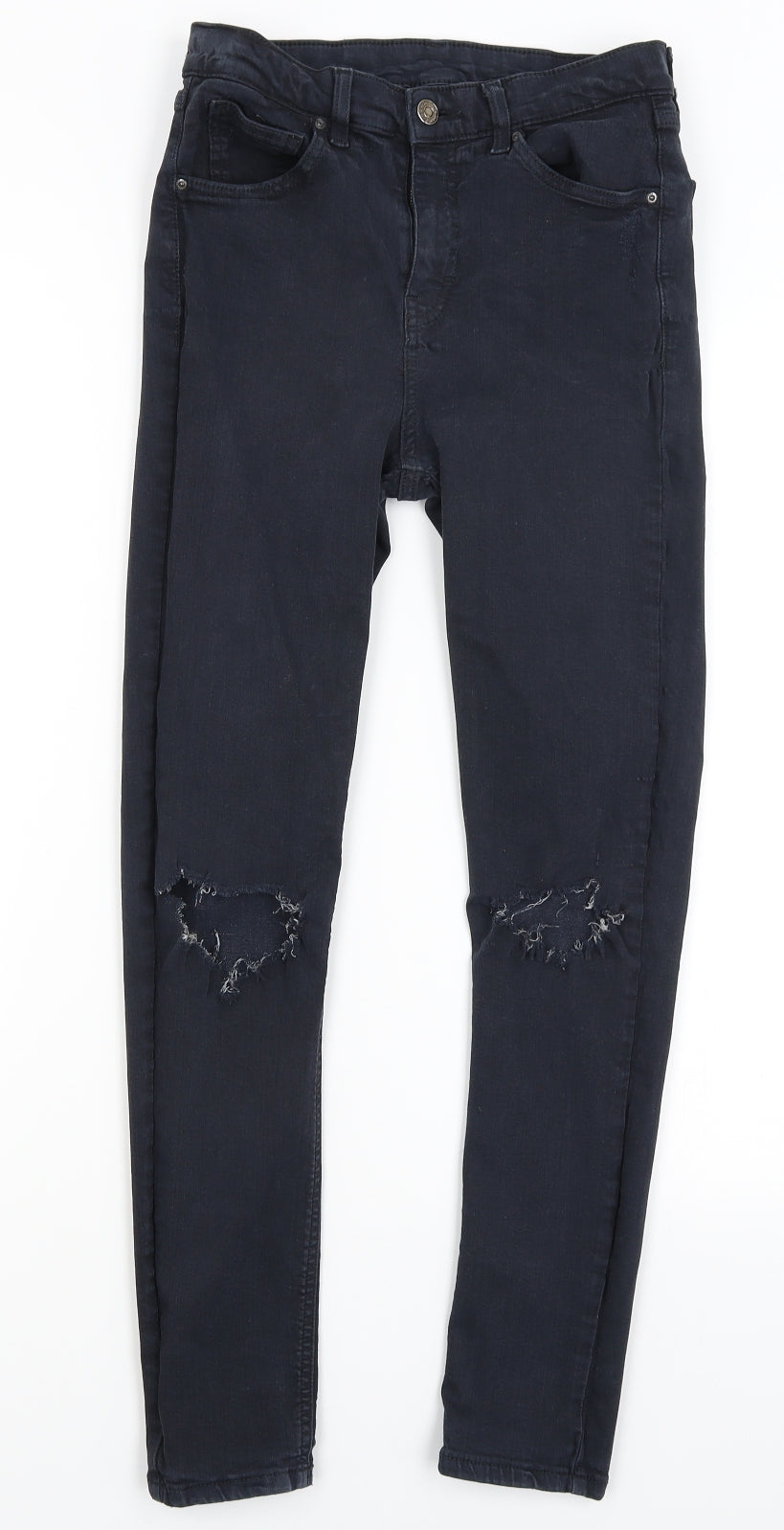 Topshop Mens Blue   Skinny Jeans Size 28 in L26 in