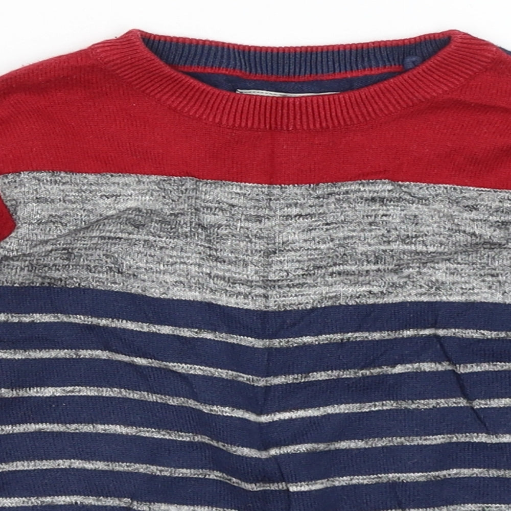 TU Baby Blue Striped  Pullover Jumper Size 12-18 Months