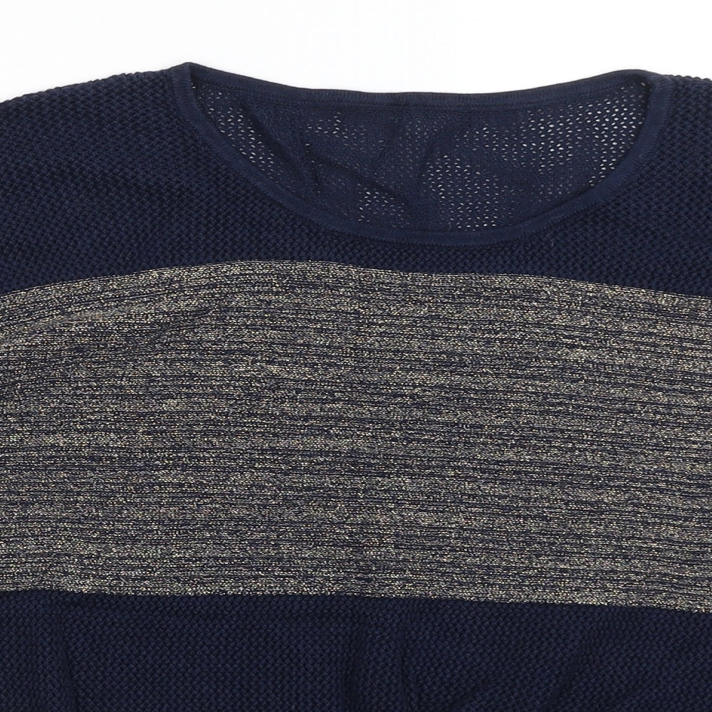 Preworn Womens Blue   Pullover Jumper Size S