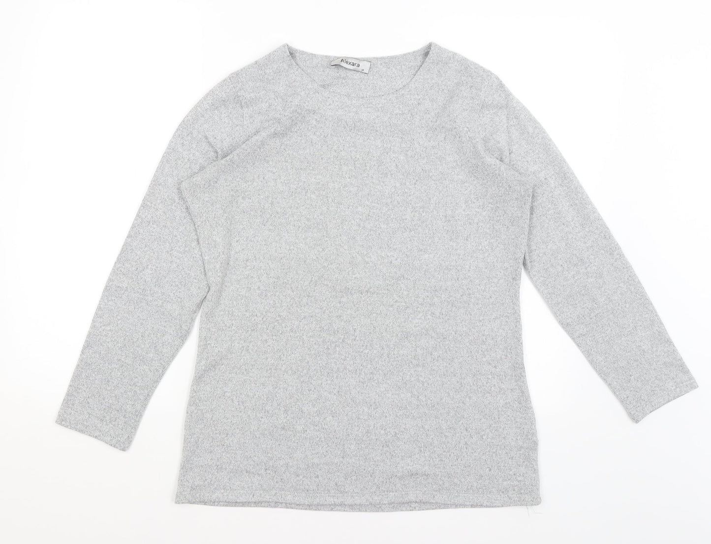 Alexara Womens Grey   Pullover Jumper Size 14