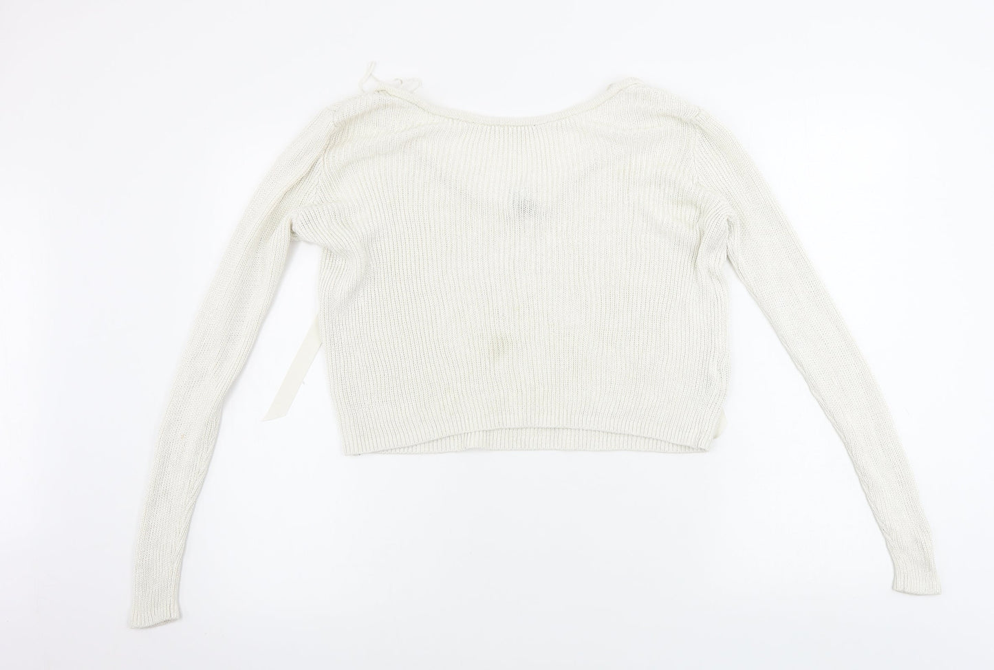 H&M  Womens Ivory   Pullover Jumper Size S