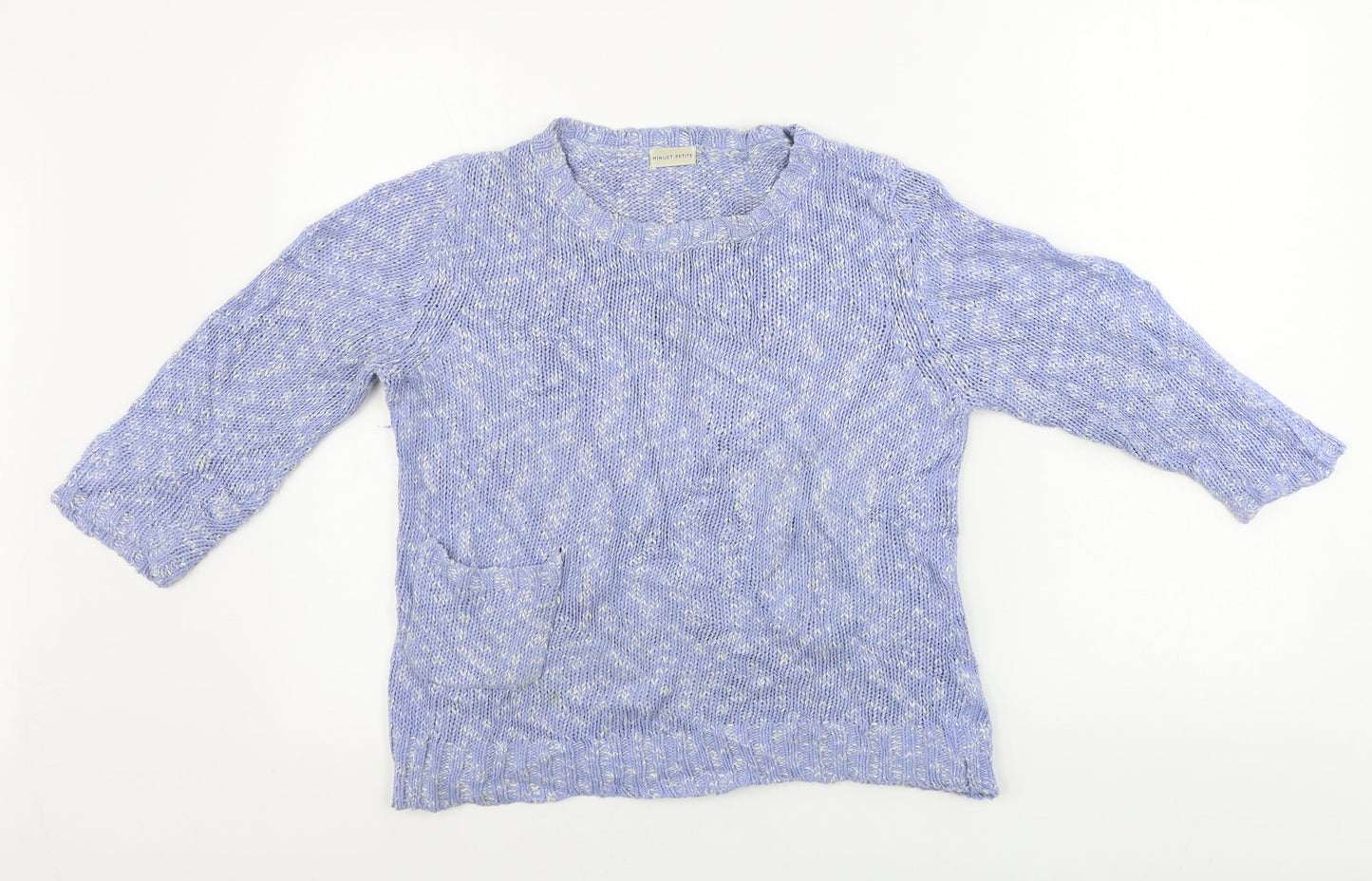 MINUET   Womens Blue   Pullover Jumper Size M