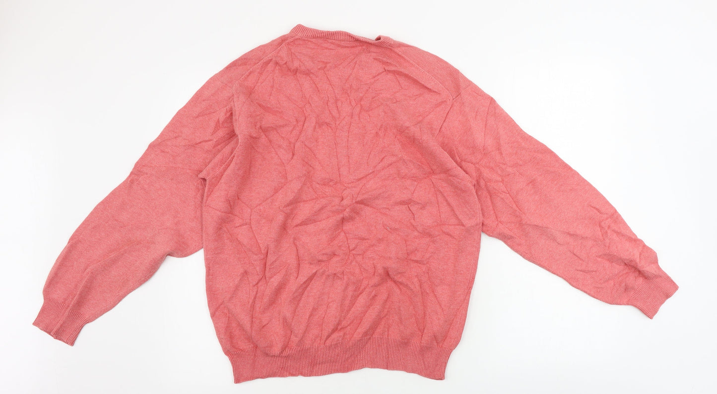 wolesy  Mens Pink   Pullover Jumper Size L