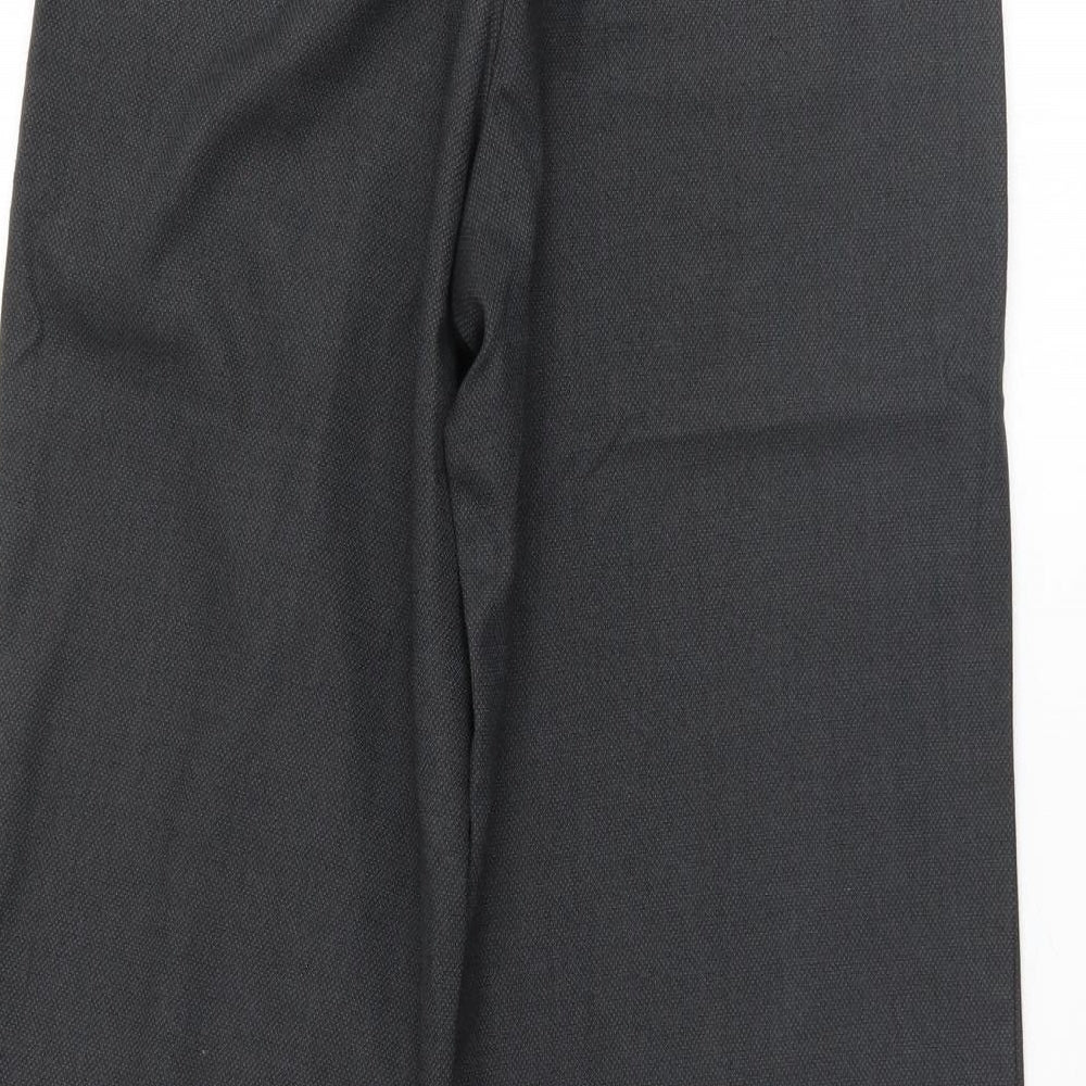 Marks and Spencer Womens Grey   Trousers  Size 8 L28 in