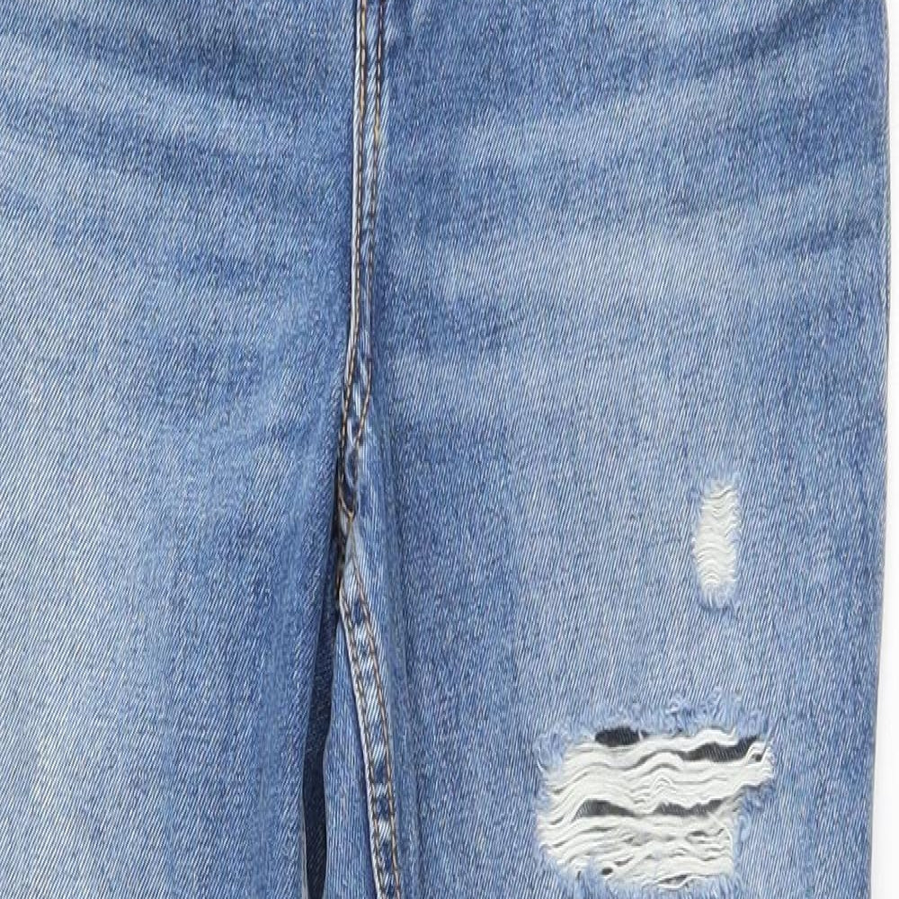 H&M Womens Blue   Straight Jeans Size 6 L27 in