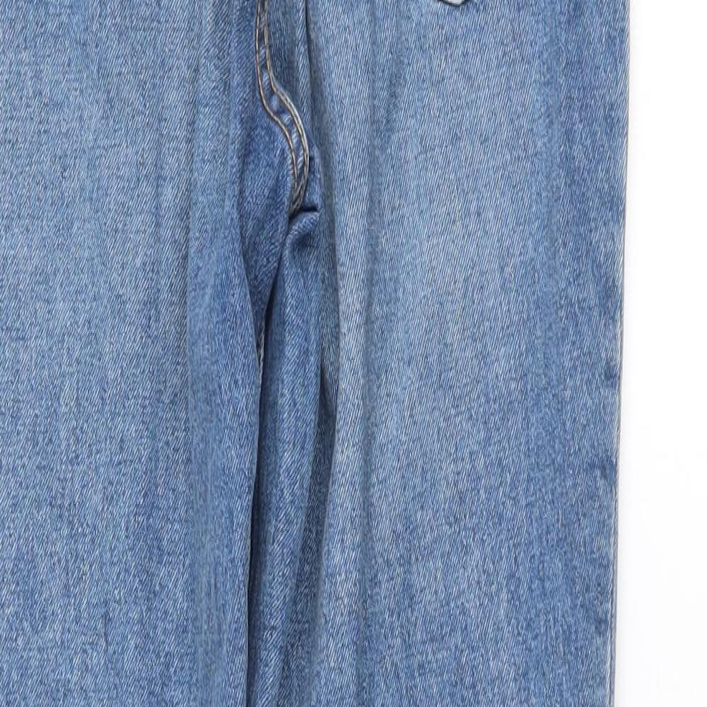 H&M Womens Blue   Straight Jeans Size 6 L27 in