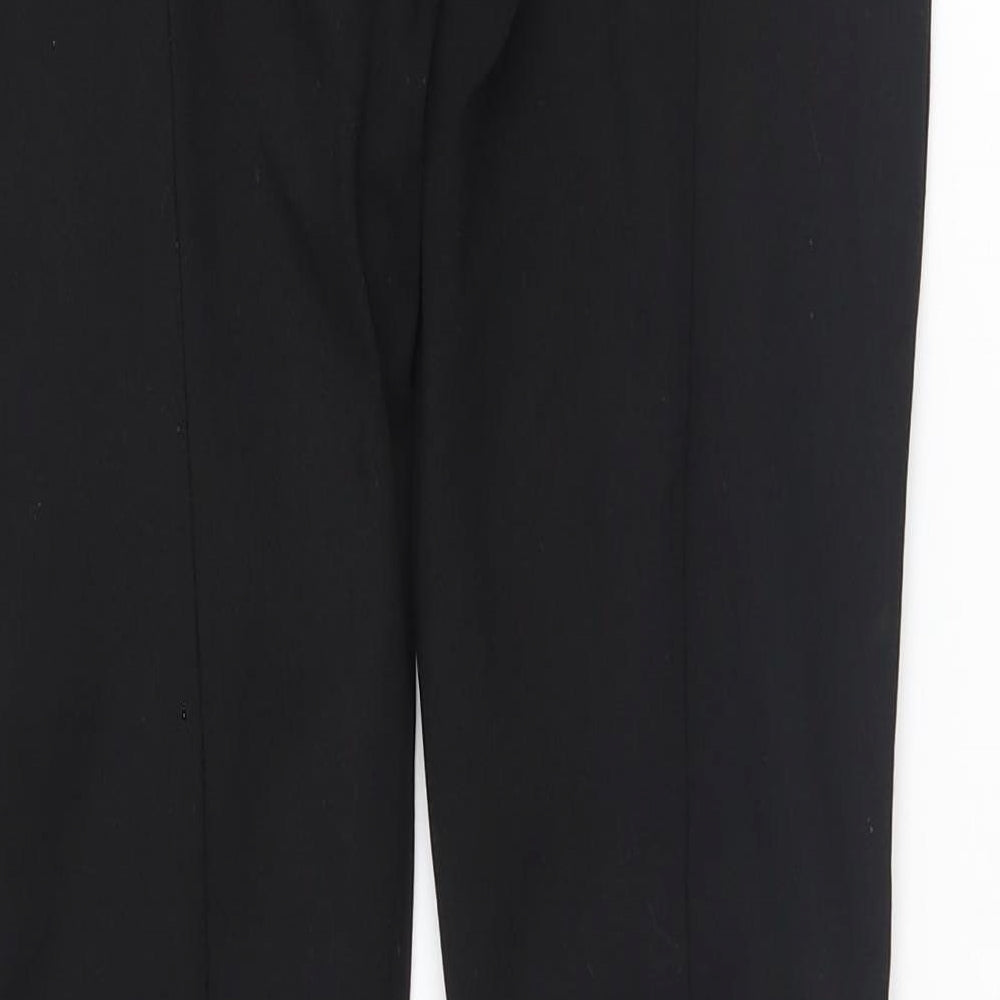 H&M Womens Black   Trousers  Size 4 L28 in