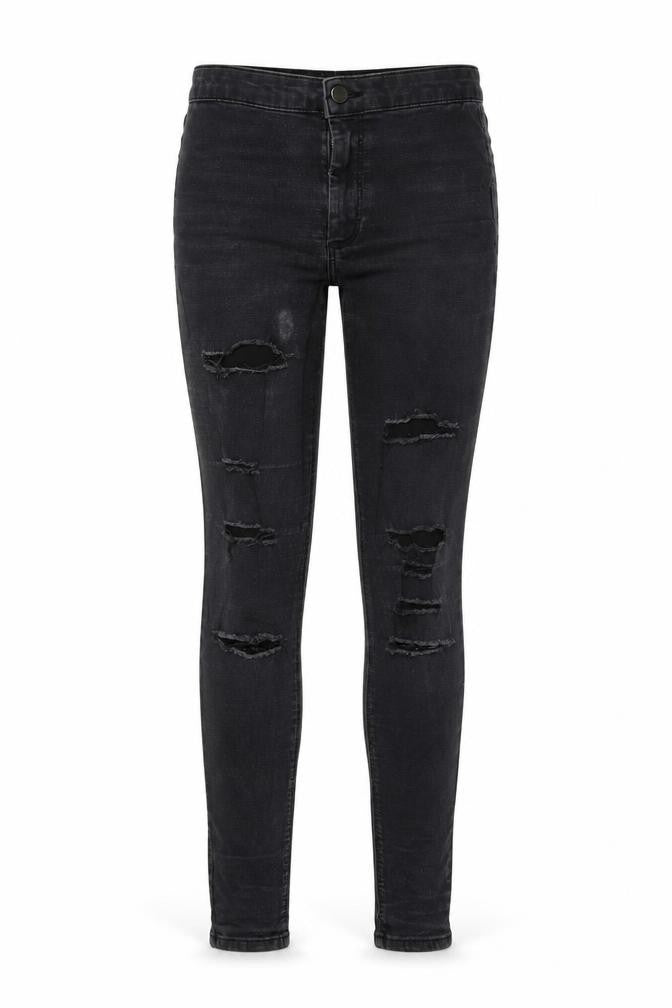 Topshop Womens Black   Skinny Jeans Size 28 L28 in