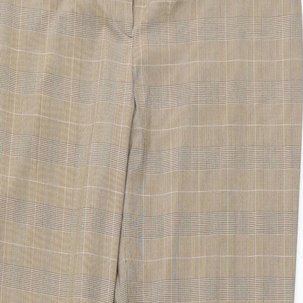 Dunnes Stores Womens Brown   Trousers  Size 16 L31 in