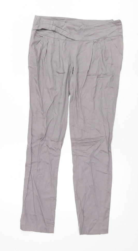spodnie Womens Grey   Trousers  Size 10 L30 in
