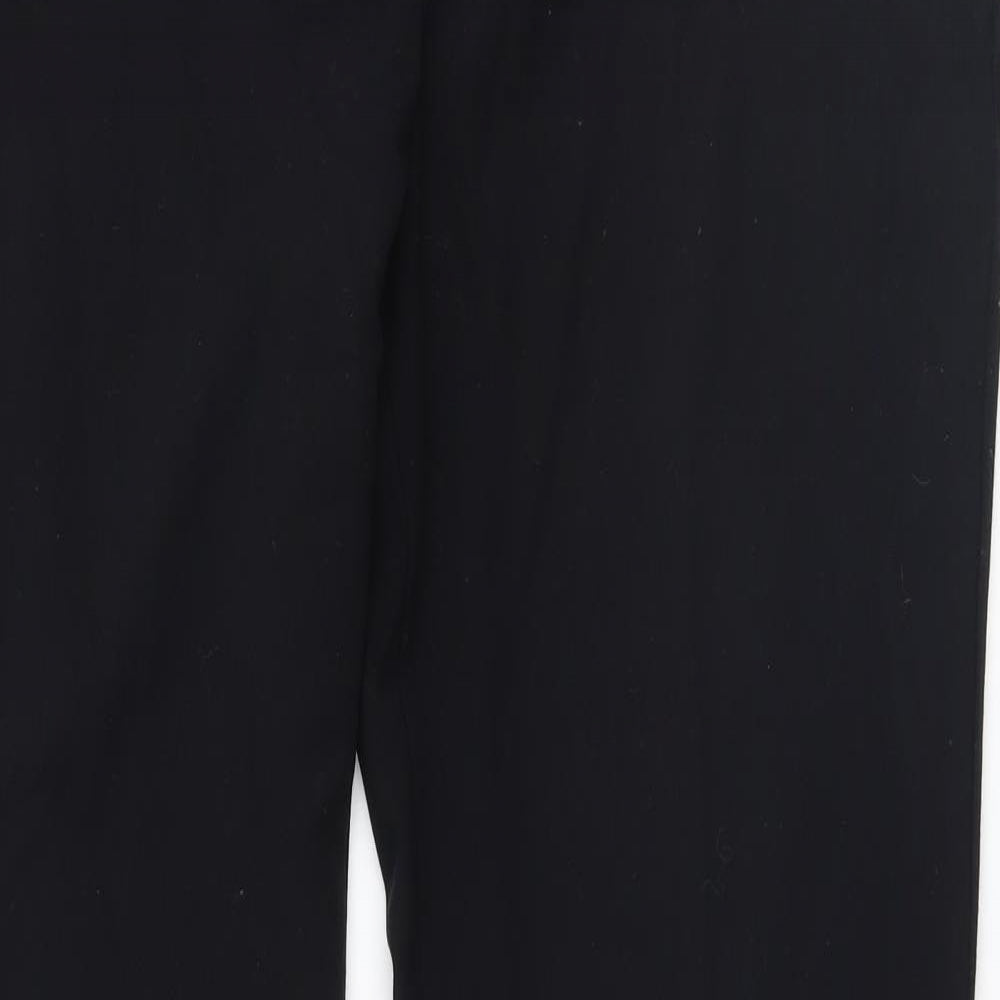 Marks and Spencer Womens Black   Trousers  Size 14 L30 in