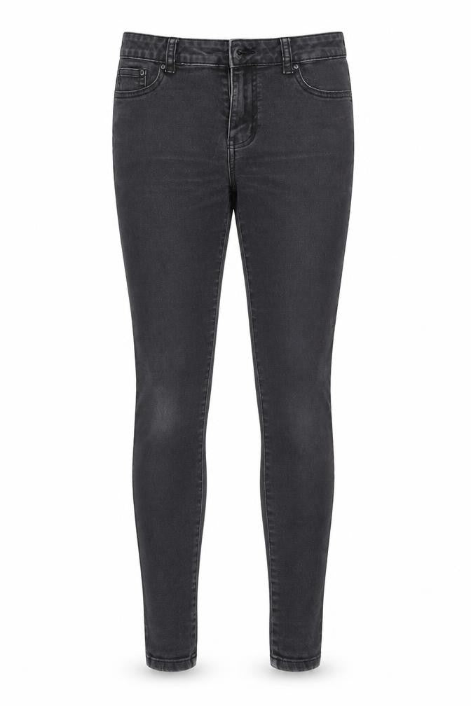 Denim & Co. Womens Black   Skinny Jeans Size 10 L28.5 in
