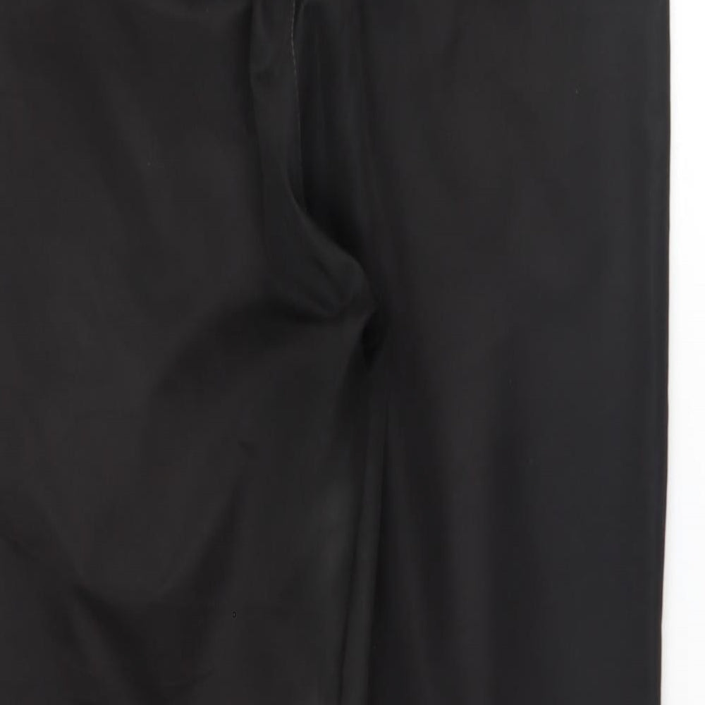 Preworn Womens Black   Trousers  Size 35 L27 in