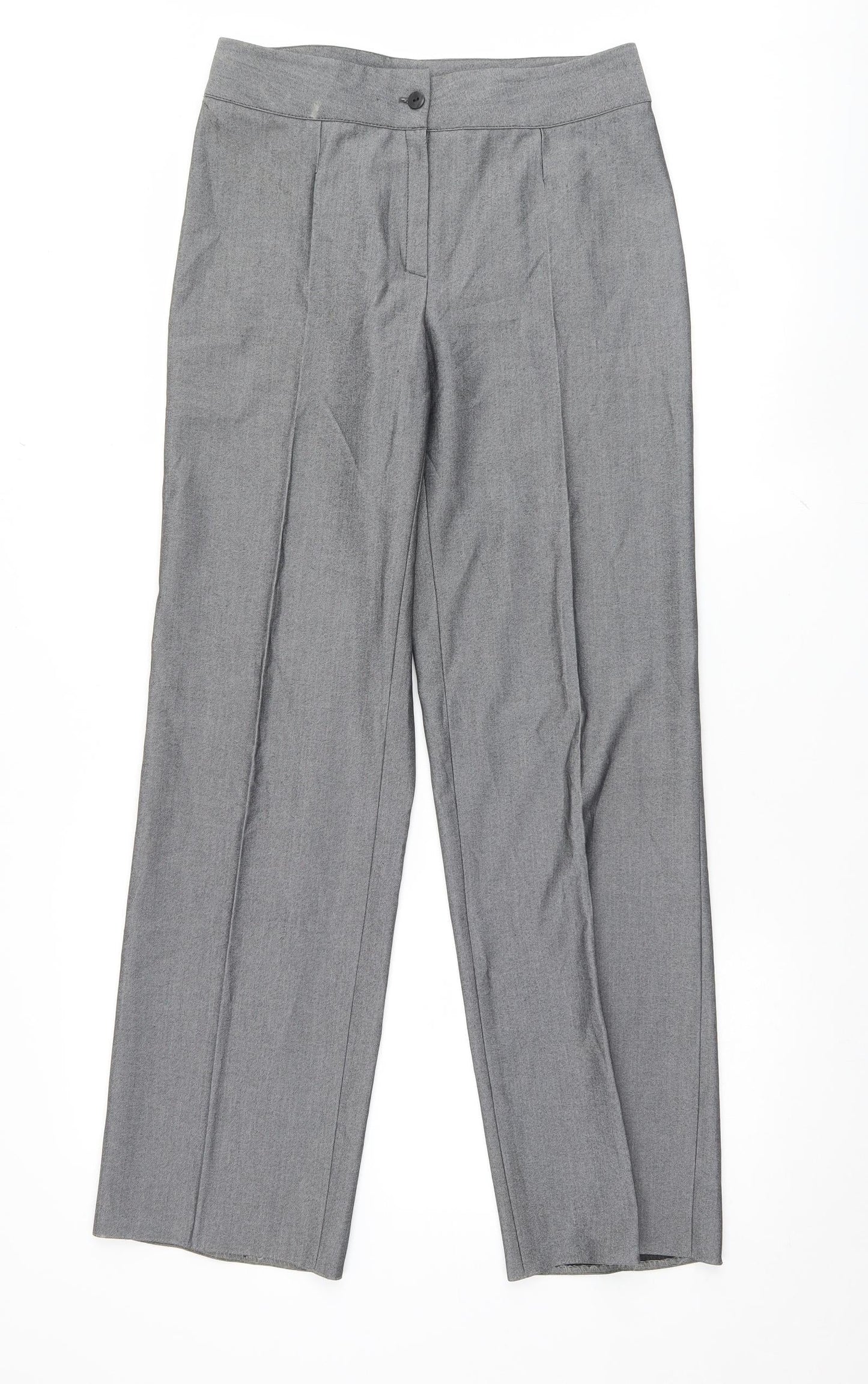 Preworn Womens Grey   Trousers  Size 8 L30 in