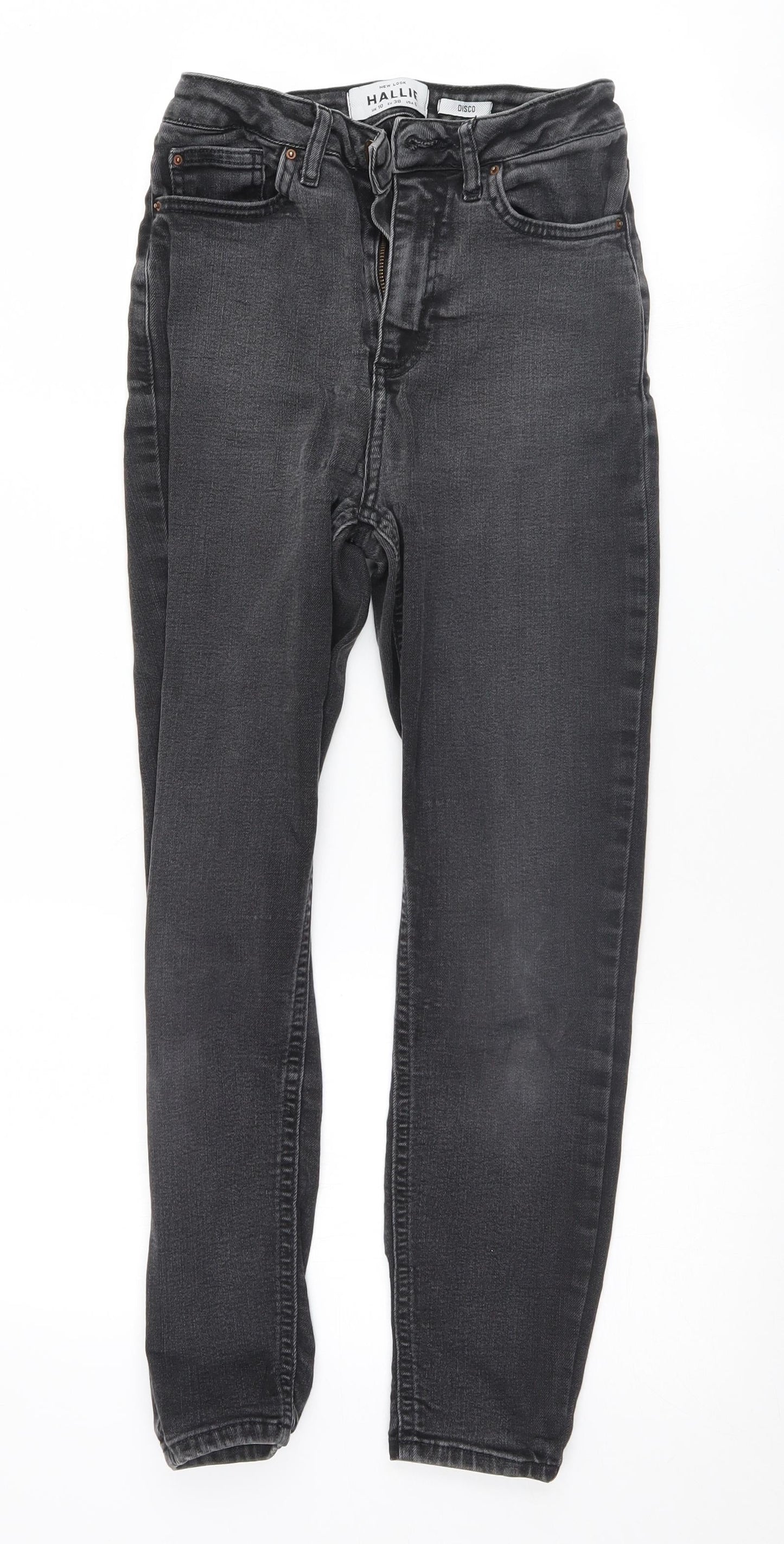 New Look Womens Black   Skinny Jeans Size 10 L24 in