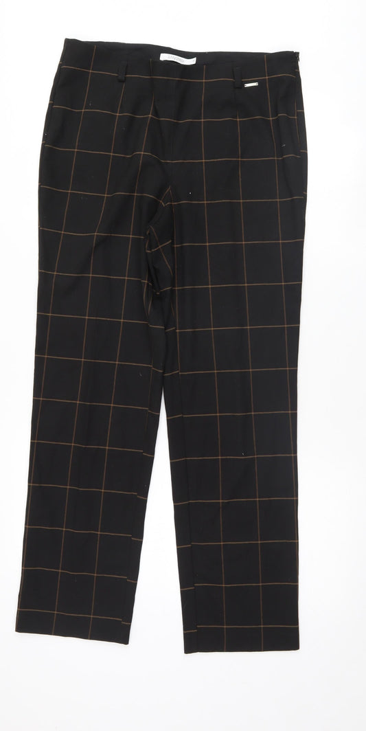 Taranko Womens Black   Trousers  Size 12 L29 in