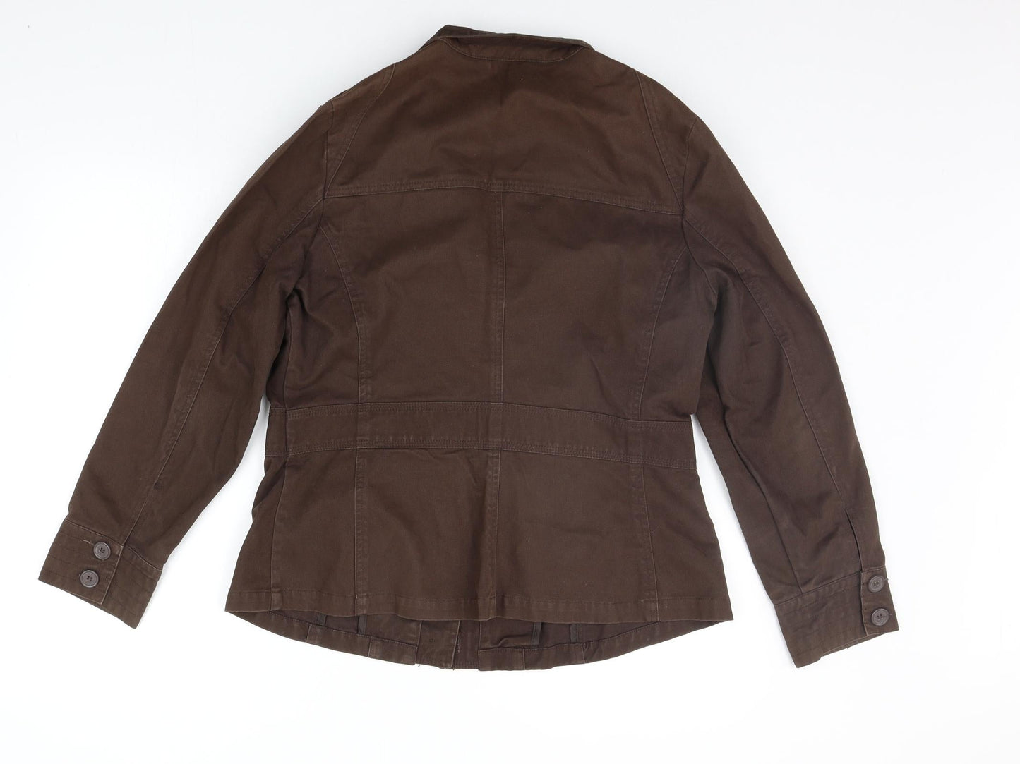 BHS Womens Brown   Jacket Coat Size 14