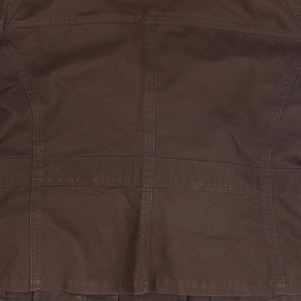 BHS Womens Brown   Jacket Coat Size 14