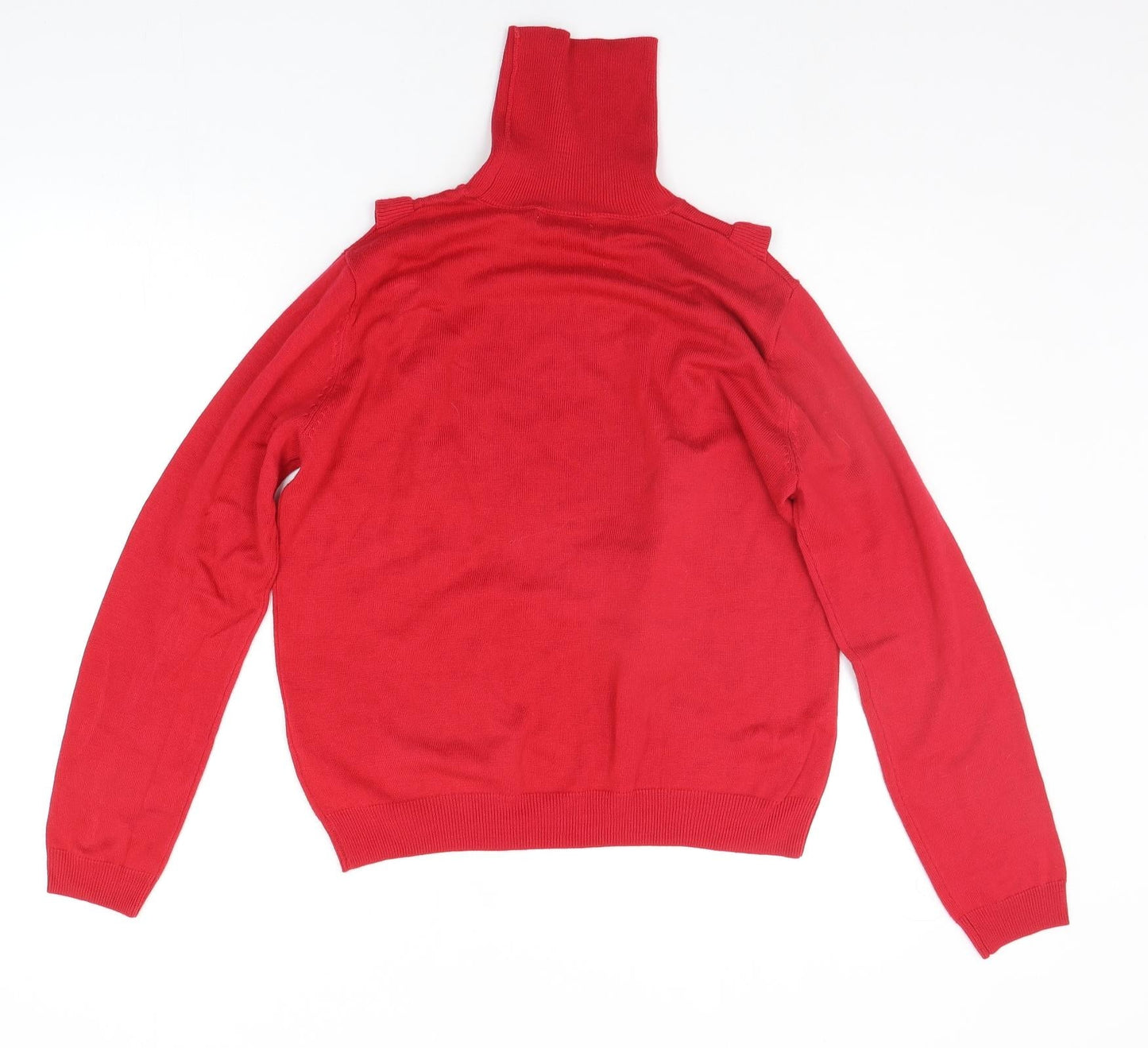 R Edition Womens Red   Pullover Jumper Size M