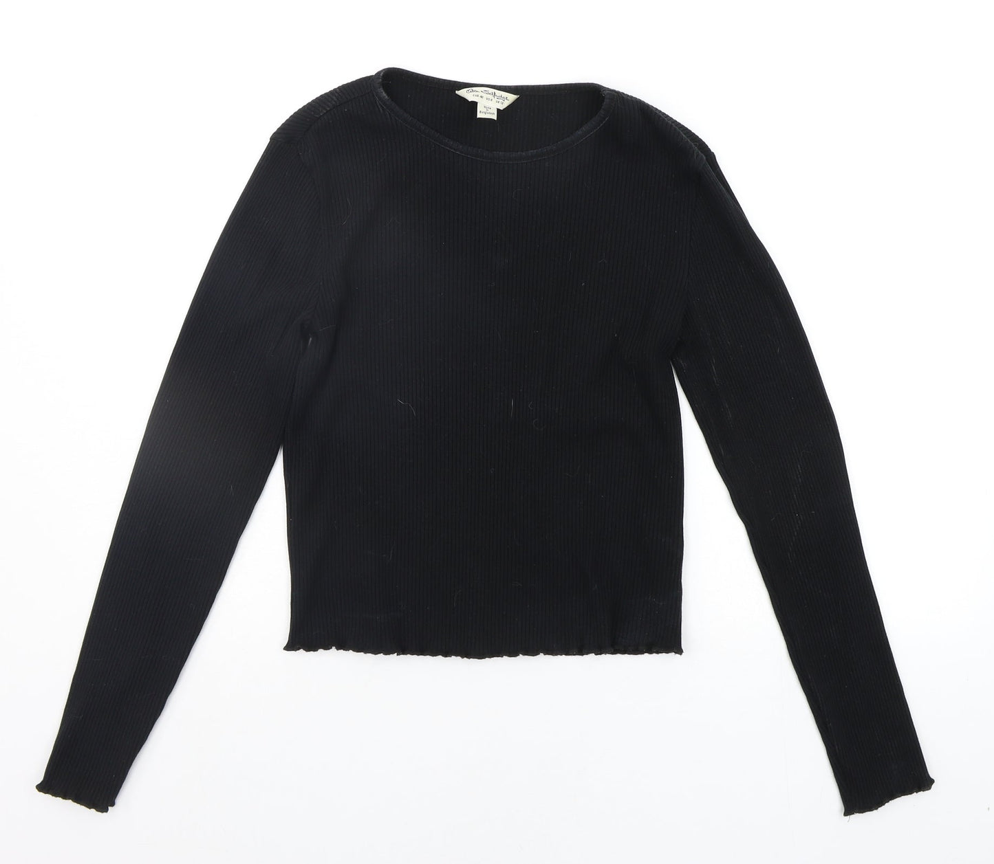 Miss Selfridge Womens Black   Pullover Jumper Size 12