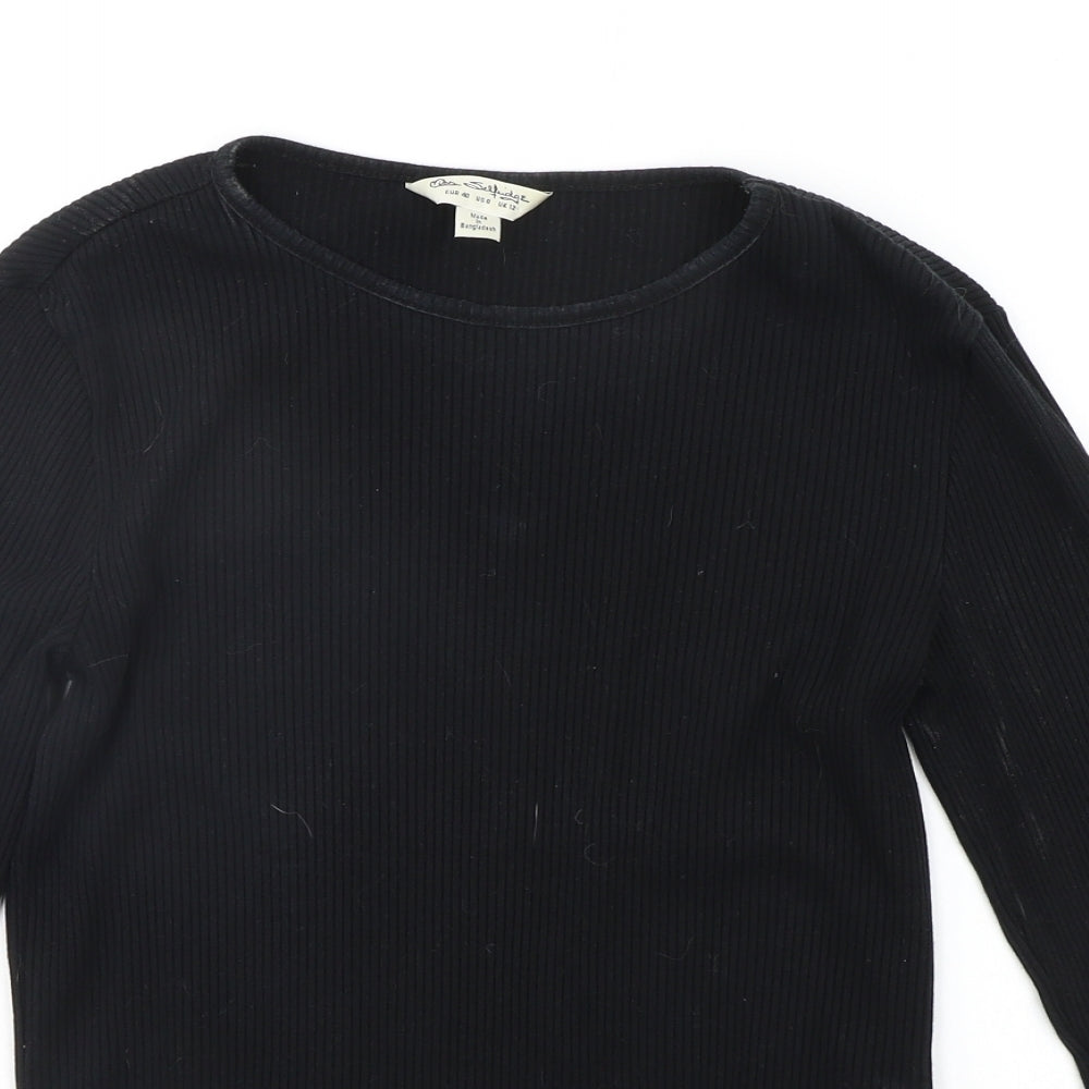 Miss Selfridge Womens Black   Pullover Jumper Size 12