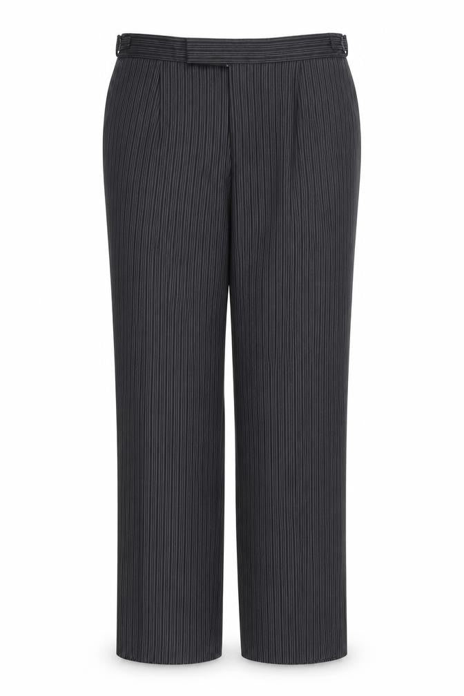 Maggee Womens Grey Striped  Trousers  Size 38 in L29 in