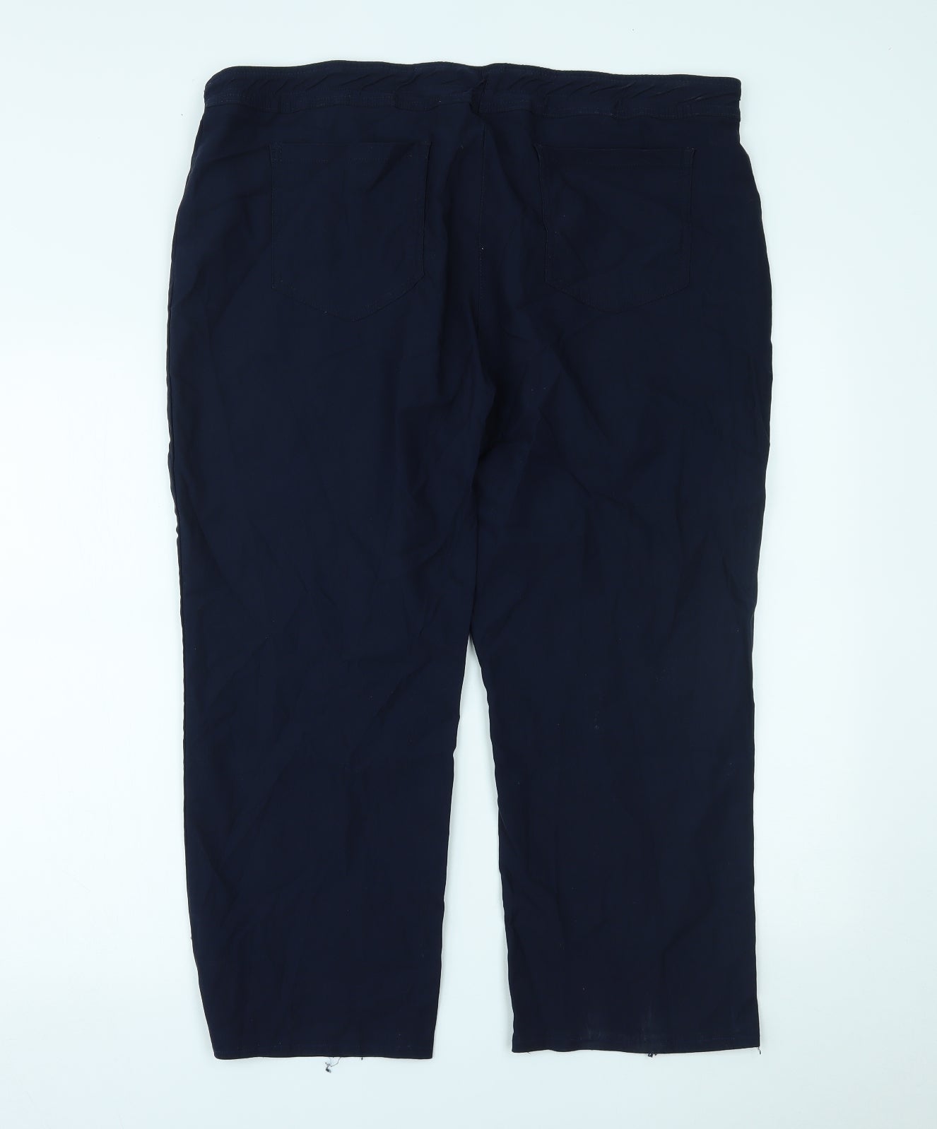 Preworn Womens Blue   Trousers  Size 20 L23 in