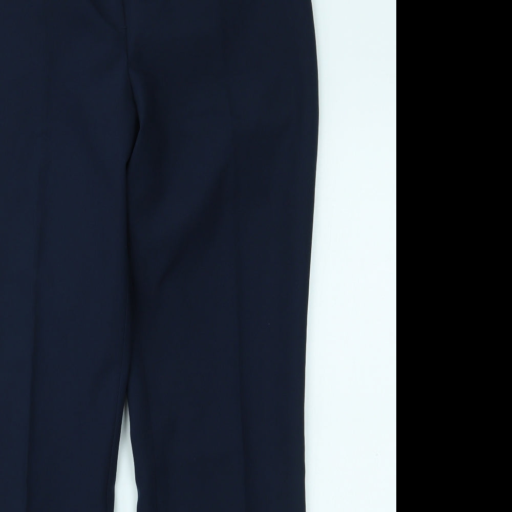 Papaya Womens Blue   Trousers  Size 14 L30 in