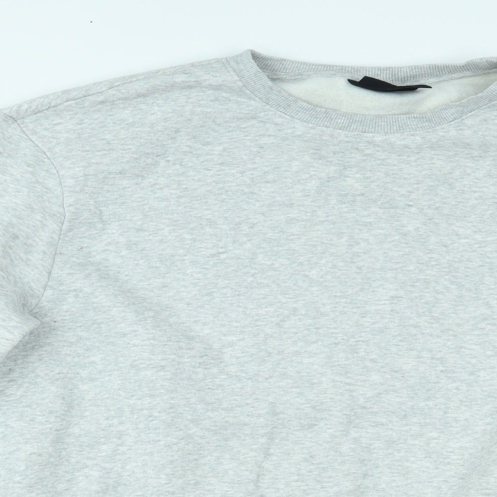 H&M Womens Grey   Pullover Jumper Size L