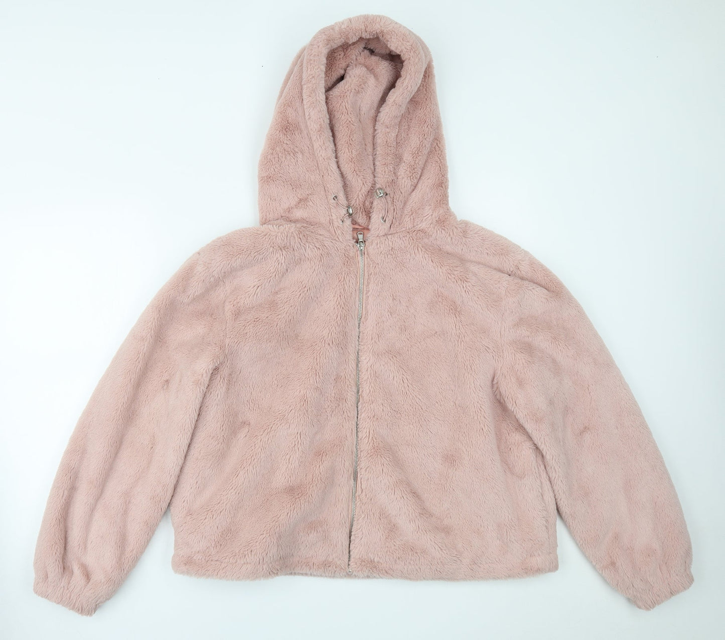 Primark Womens Pink   Overcoat Coat Size L