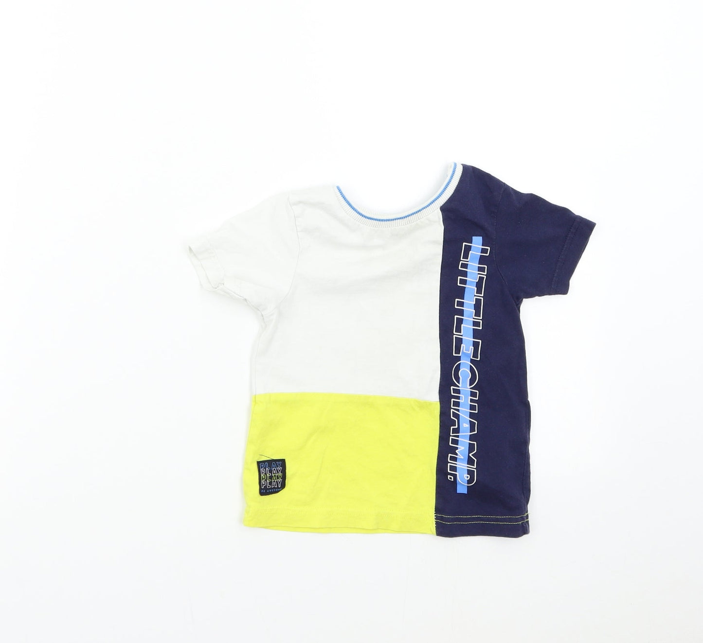 George Baby Multicoloured   Basic T-Shirt Size 18-24 Months  - Little Champ