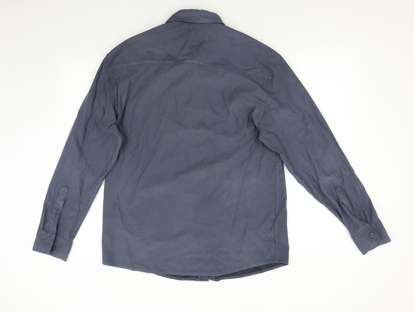 NEXT Mens Grey    Button-Up Size L