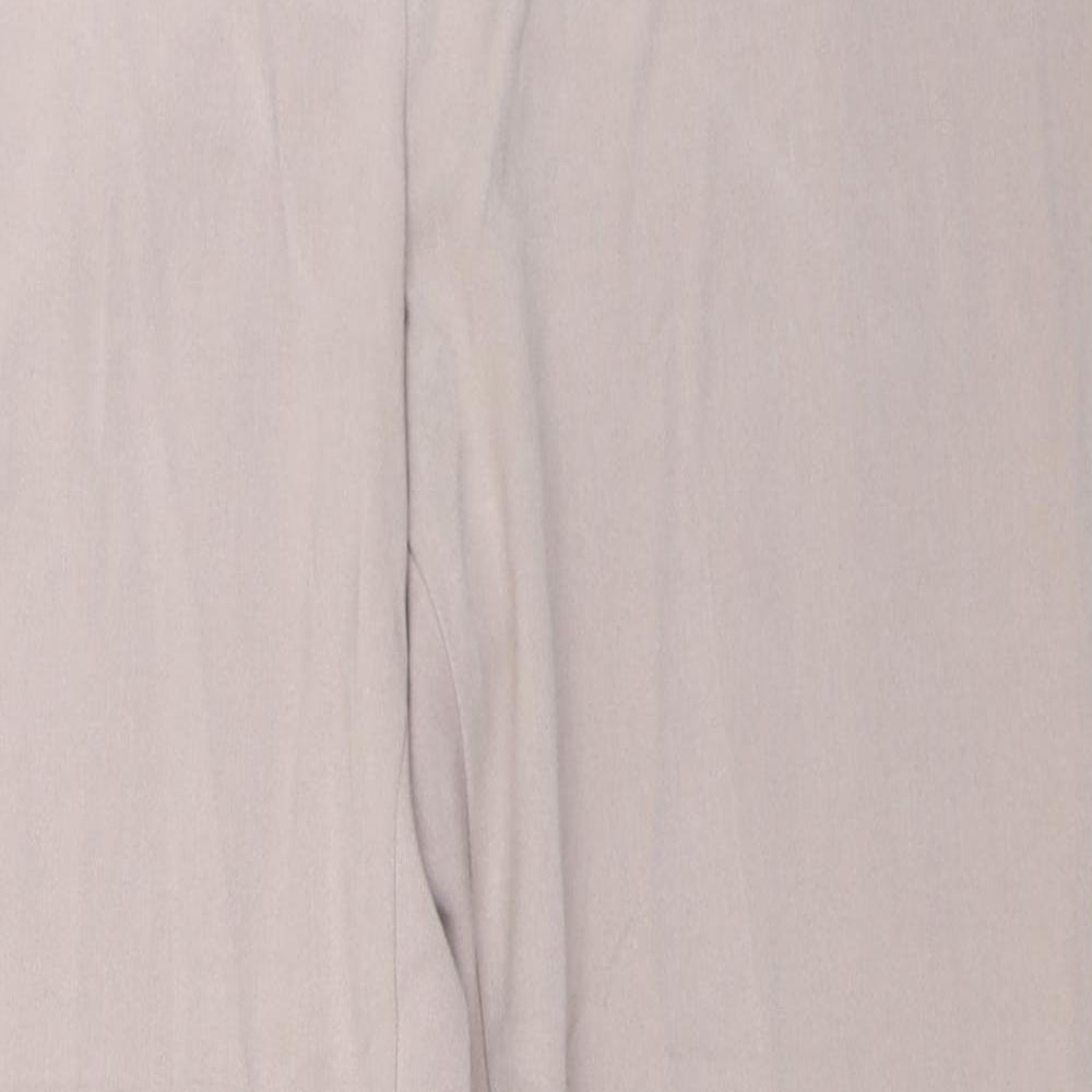 Marks and Spencer Womens Beige   Trousers  Size 10 L28 in