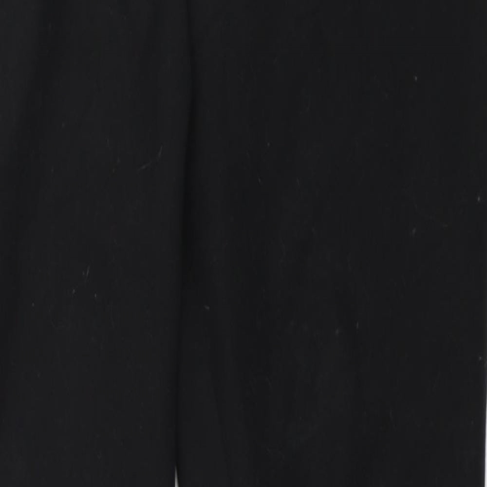BHS Womens Black   Trousers  Size 8 L28 in