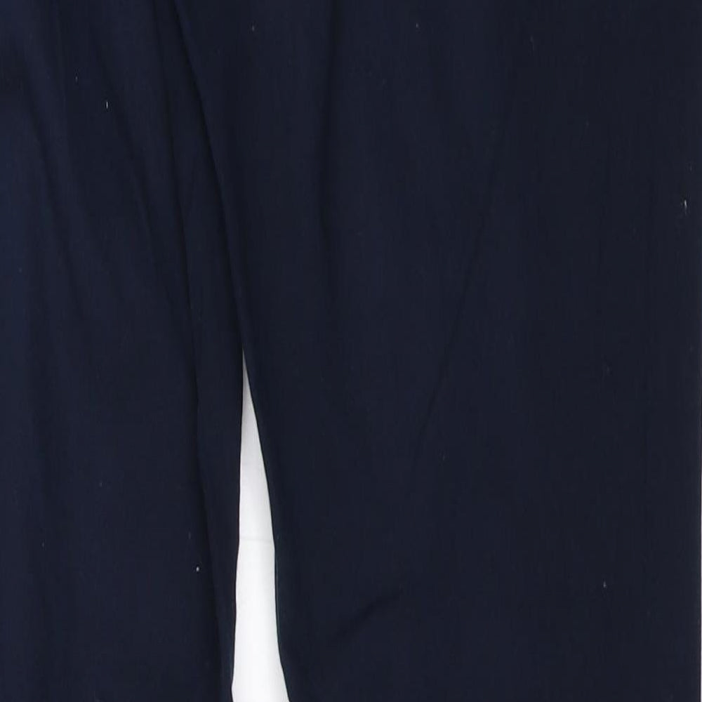 Mango Womens Blue   Capri Trousers Size 38 L28 in