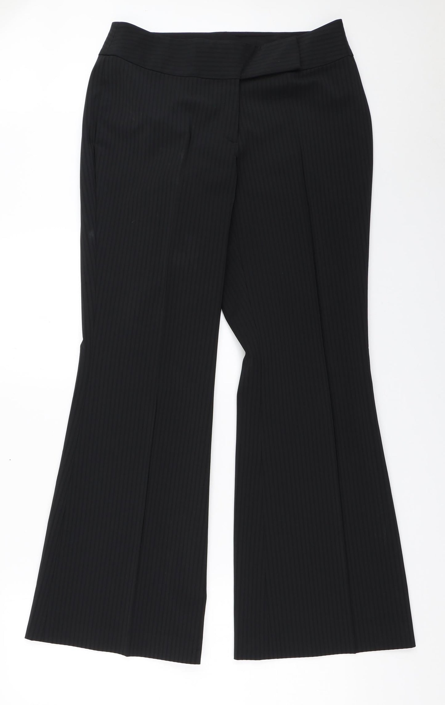 Marks and Spencer Womens Black   Trousers  Size 12 L30 in