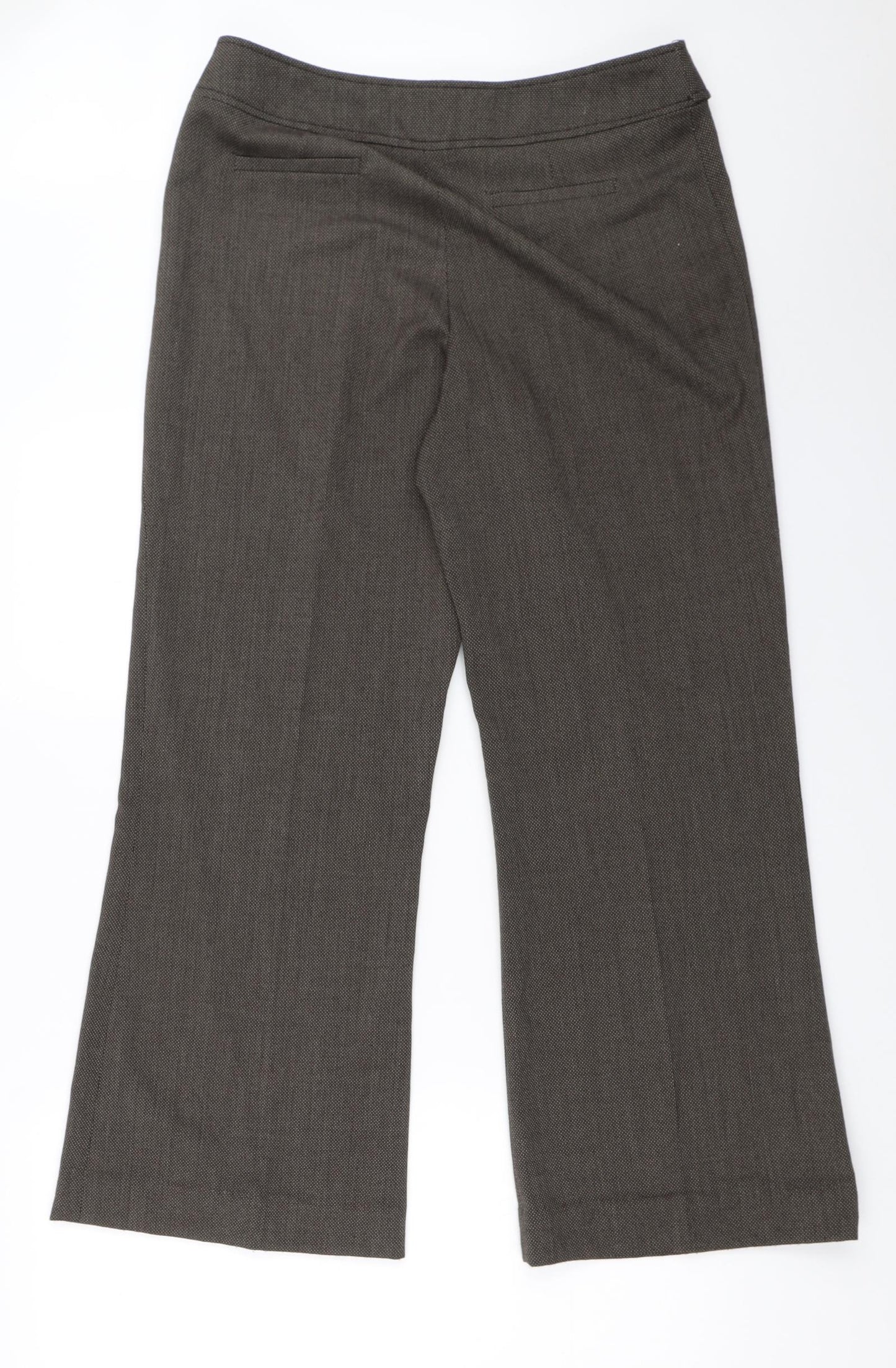 Wallis Womens Brown   Trousers  Size 12 L28 in