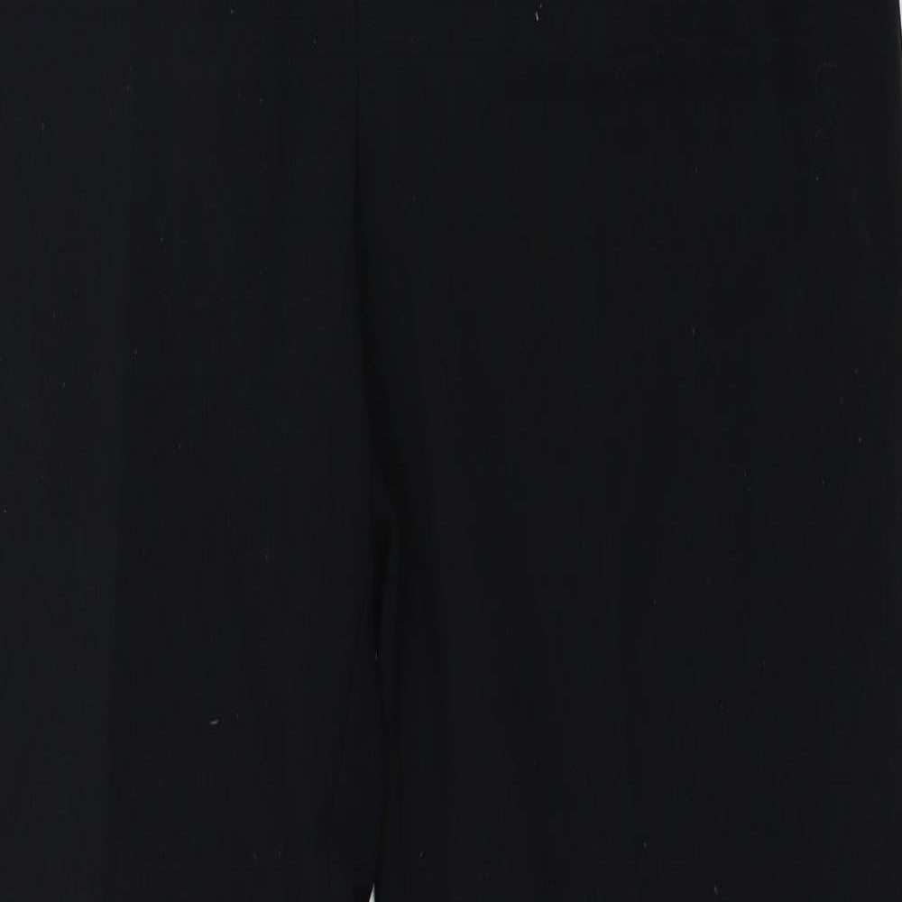 Marks and Spencer Womens Black   Trousers  Size 14 L30 in