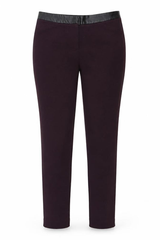 New Look Womens Purple   Trousers  Size 8 L28 in