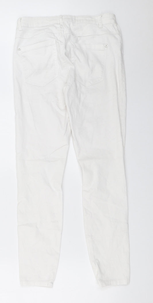 Only Womens White   Skinny Jeans Size 32 in L28 in