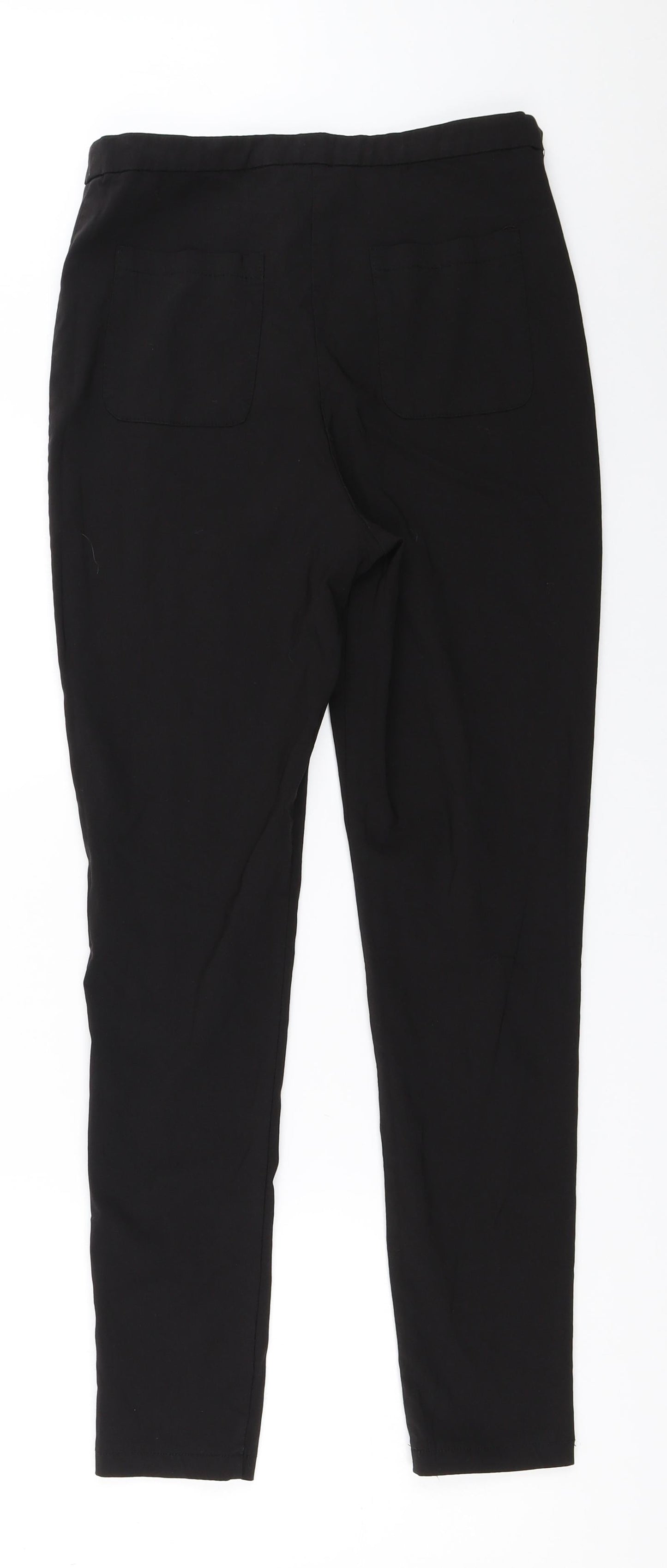 Select Womens Black   Trousers  Size 12 L26.5 in