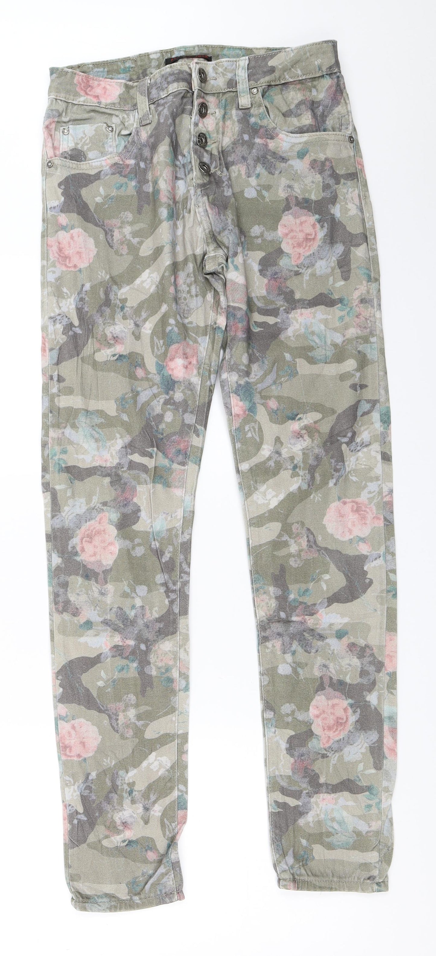 Place Du Jour Womens Green   Trousers  Size 28 in L30 in