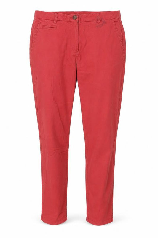 Nutmeg Womens Red   Chino Trousers Size 10 L27 in