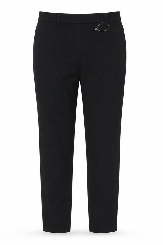 H&M Womens Black   Trousers  Size 34 L27 in