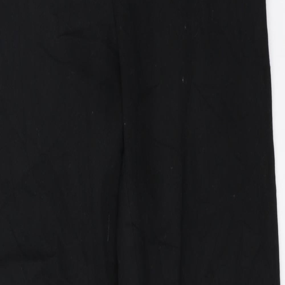 H&M Womens Black   Trousers  Size 34 L27 in
