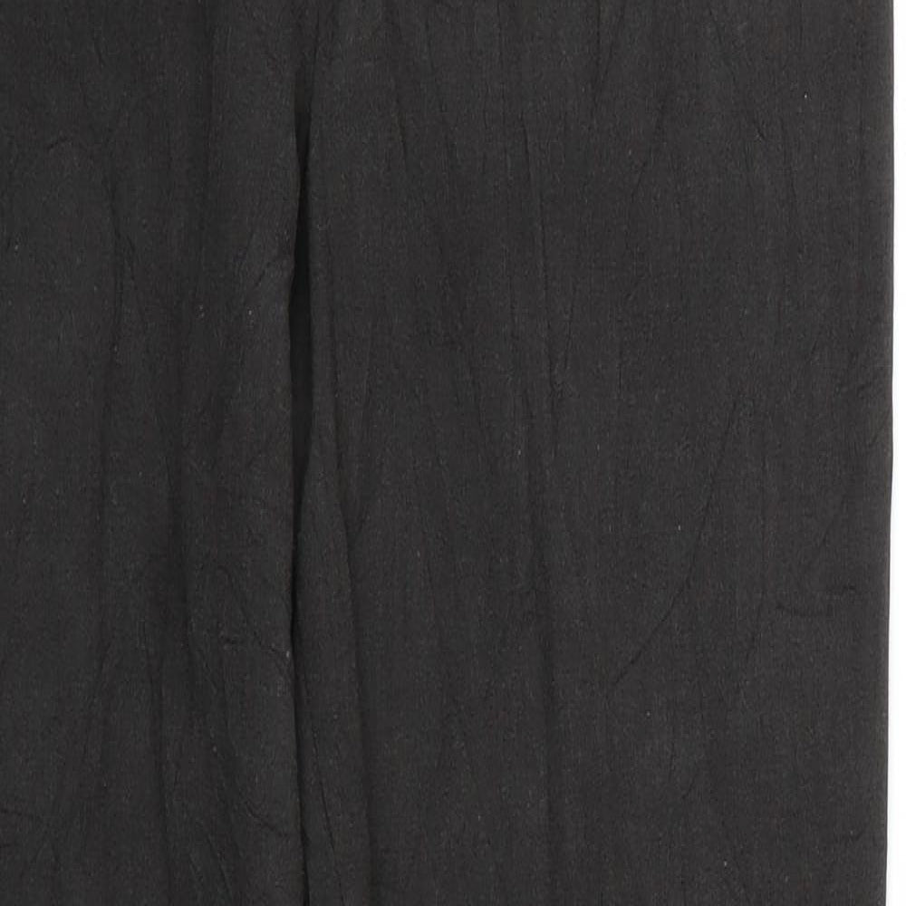 Marks and Spencer Womens Black   Trousers  Size 14 L28 in