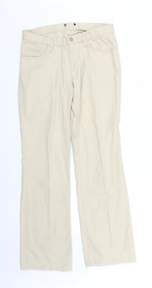 Preworn Mens Beige   Straight Jeans  L30 in