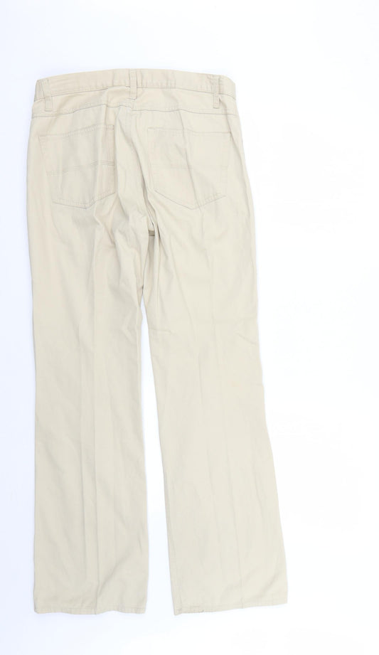 Preworn Mens Beige   Straight Jeans  L30 in